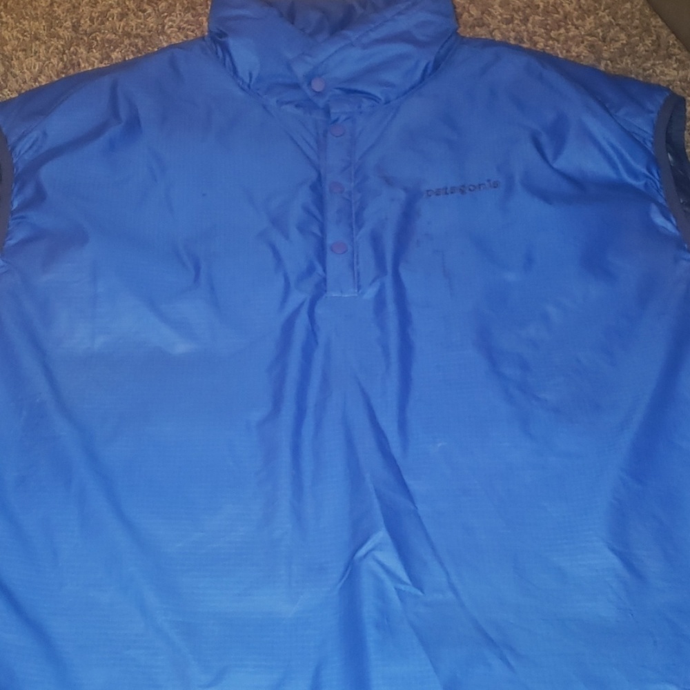 Blue patagonia vest